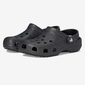 NEW Crocs Classic Glitter Kids Clogs Size 2